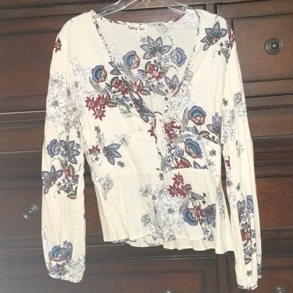 Flowered Blouse